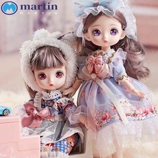 Martin ตุ๊กตา BJD 1/12 ตาโต 3D หลากสีสัน ของเล่น ของขวัญวันเกิด สําหรับเด็ก