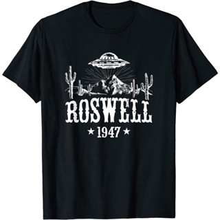 ใหม่ Limited Storm Area 51 Roswell Flying Saucer Ufo เสื้อยืดลําลอง แขนสั้น พิมพ์ลายเอเลี่ยนไซไฟ