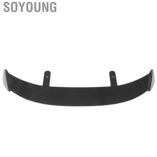 Soyoung 51.2in Universal Glossy Black Rear Roof Spoiler Wing Fit for Honda Hatchback Models