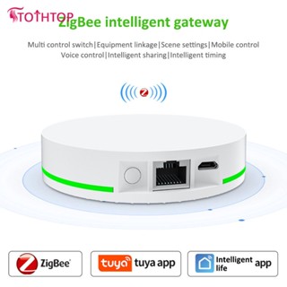 Tuya Smart Gateway Zigbee 3.0 Central Control Gateway อุปกรณ์โฮสต์เกตเวย์บ้านอัจฉริยะ Smart Life Control [บนสุด]