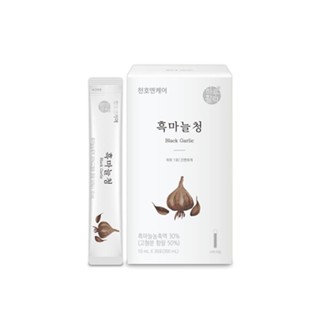 Chunho N Care Black Garlic Powder 30 sticks / Korean black garlic and 9 kinds of vegetable ingredients in 1 stick