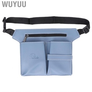 Wuyuu Salon Tools Holster Bag  Durable Simple Classic Style Adjustable Belt Case Hairdresser Waist for Barber