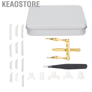 Keaostore Ingrown Toenail  Kit  Clamp Painless Professional with Storage Box for Nail Care