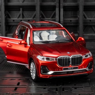 โมเดลรถยนต์ 1: 32 BMW X7 Off-Road ของเล่นสําหรับเด็ก