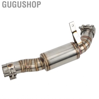 Gugushop Exhaust Link   Mid Stainless Steel for Motorcycle Replacement Benelli Leoncino 500 BJ500