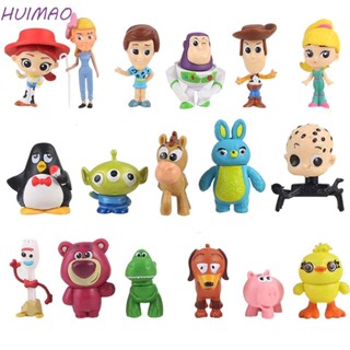 Huimao โมเดลฟิกเกอร์ PVC รูปการ์ตูนเอเลี่ยน Jessie Bullseye Horse Lotso Bear Buzz Bobbys ของเล่นสําหรับเด็ก