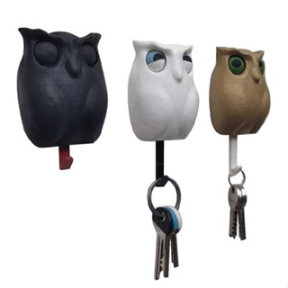 New 1pc Owl Key Hanger Creative Hook Pendant Cute Wall Key Holder Home Decor