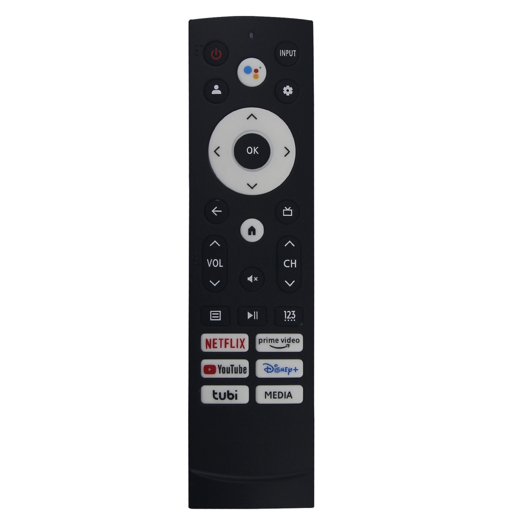 สําหรับ Hisense สมาร์ททีวี 50A6H ERF3N90H รีโมทคอนโทรลอะไหล่เปลี่ยนไม่มีฟังก์ชั่นเสียง