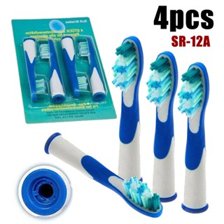 หัวแปรงสีฟันไฟฟ้า สําหรับ Oral B Braun Vitality Sonic SR-12A 18A 4 ชิ้น