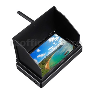 มอนิเตอร์อัตโนมัติ หน้าจอ LCD 5.8G 48CH 4.3 นิ้ว 480x272 16:9 NTSC/PAL FPV พร้อมแบตเตอรี่ในตัว OSD