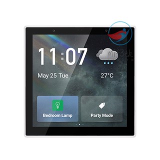 Mif) แผงสวิตช์ไฟอัจฉริยะ WiFi อเนกประสงค์ ควบคุมผ่านแอพ ZigBee BT พร้อมหน้าจอสัมผัส LCD 4 นิ้ว วันที่ อุณหภูมิ สภาพอากาศ