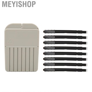 Meyishop 8pcs Cerumen Stop Filter ABS  Dustproof Portable Earwax Cleaning Guards Filters