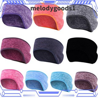 Melodygoods1 ที่ครอบหู ผ้าฟลีซ ให้ความอบอุ่น เหมาะกับเล่นกีฬากลางแจ้ง สําหรับผู้หญิง 1 ชิ้น