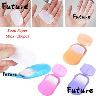 Future สบู่เกล็ด สุ่มสี 100 ชิ้น