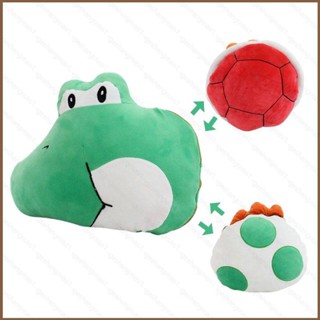 หมอนตุ๊กตานุ่ม รูปการ์ตูน Super Mario Flip Yoshi Egg Paratroopa เหมาะกับของขวัญ ของเล่นสําหรับเด็ก