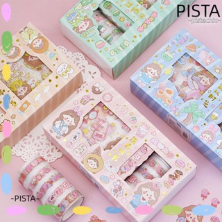 Pista เทปสติกเกอร์แฟชั่น สําหรับตกแต่งสมุดภาพ