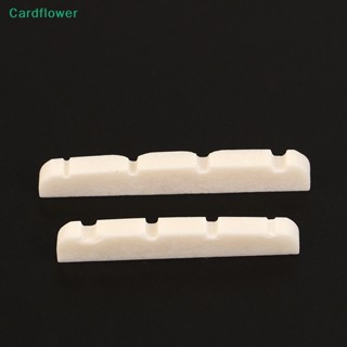 &lt;Cardflower&gt; อะไหล่น็อตสะพานสายกีตาร์ไฟฟ้า เบส 1 ชิ้น