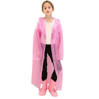 Raincoat Student Kid Siamese Waterproof Environmental Poncho Children Raincoat