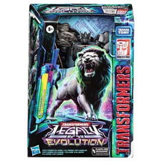 Hasbro โมเดลฟิกเกอร์ Transformers Handed down Evolution Series Heritage V-Class Black Lion Optimus Prime ของเล่นสําหรับเด็ก