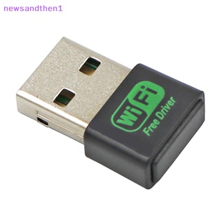 Newsandthen1 อะแดปเตอร์การ์ดเครือข่ายไร้สาย Mini USB WiFi MT7601UN WiFi 150Mbps ฟรีไดรเวอร์ 802.11n สําหรับคอมพิวเตอร์ตั้งโต๊ะ