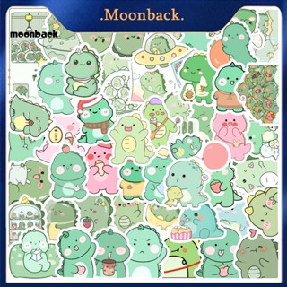 &lt;moonback&gt; สติกเกอร์ใส ลายการ์ตูนรวย สําหรับติดตกแต่งเครื่องเขียน 50 ชิ้น ต่อชุด