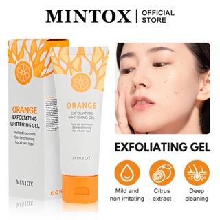 Mintox Orange โลชั่นขัดผิวกาย เจลขัดผิวหน้า ขัดผิว ทําความสะอาดผิวหน้า