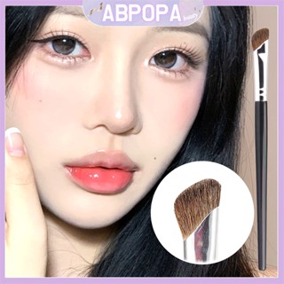 Abpopa Beauty ABpopa แปรงแฮร์โพนี่ ทรงเคียว แม่นยํา สําหรับคอนทัวร์ แป้งแตก และเลอะ