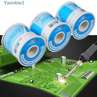 Twinkle ลวดเชื่อมบัดกรี FLUX 2.0% ไม่ทําความสะอาด 50 กรัม 0.8 มม. อุปกรณ์เสริม