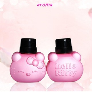 Aroma ขวดเปล่า 250 มล. พร้อมตัวล็อก สําหรับล้างเล็บ