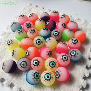 Damao ลูกบอลกระโดดเด้ง สุ่มสี ของเล่นอาบน้ํา ของขวัญฮาโลวีน สําหรับเด็ก 10 ชิ้น