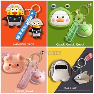 Baseus Encok WM01 Case Protective Silicone Earphone Wireless Bluetooth Soft Silicone Cover Cartoon