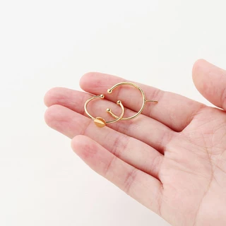 5ชิ้น โครงแหวน 18K ขนาด 20มม ไม่ลอกไม่ดำ ผิวแพ้ง่ายใส่ได้ อะไหล่ DIY ทำแหวน เครื่องประดับแฮนด์เมด