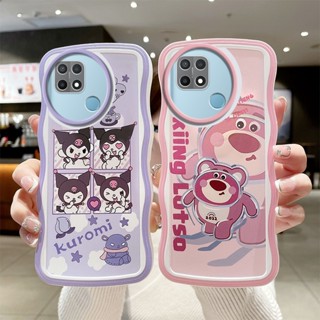 เคส Realme C21Y C25Y เคสโทรศัพท์มือถือแบบนิ่ม ใส ลายการ์ตูนคลื่นน่ารัก สําหรับ Realme C21Y C25Y C30 C30S C35 C25 C11 2021 C20 C15 C12 TY