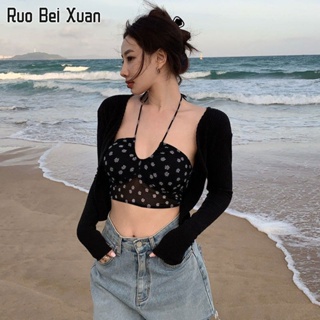 RUO BEI XAUN เสื้อชั้นในสตรีฤดูร้อนแฟชั่นใหม่เซ็กซี่เสื้อชั้นในสตรี