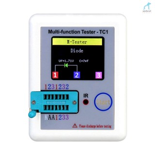 Umt เครื่องทดสอบทรานซิสเตอร์ TFT ไตรโอด ตัวต้านทาน ตัวเหนี่ยวนํา มอสเฟต NPN PNP Triac MOS อเนกประสงค์ มีไฟแบ็คไลท์