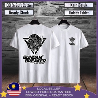 GUNDAM BREAKER BLACK IRON TSHIRT BAJU VIRAL T SHIRT BAJU LELAKI_03