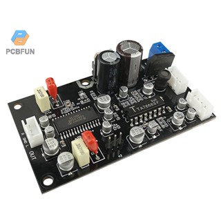 Pcbfun TA7668 บอร์ดขยายเสียงสเตอริโอ แม่เหล็ก พร้อมลดเสียงรบกวน CXA1332