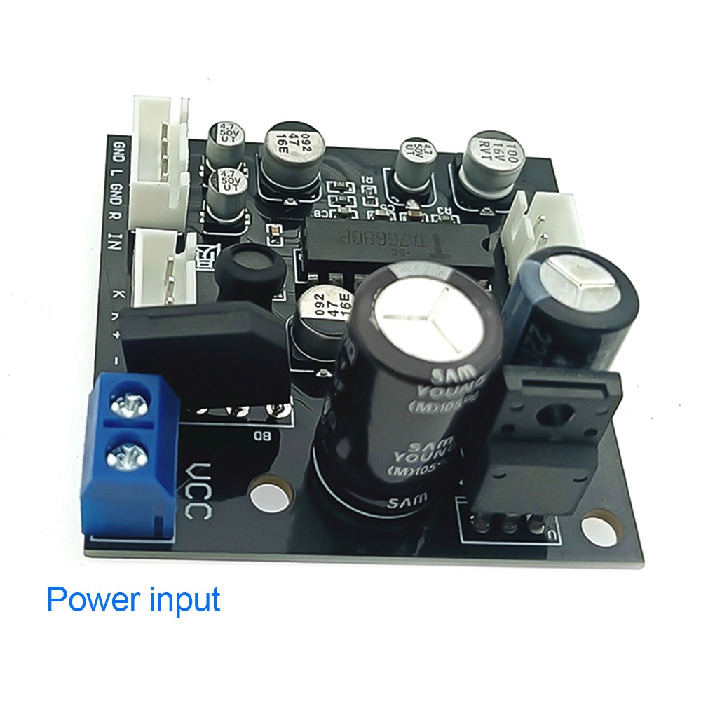 Pcbfun TA7668 บอร์ดพรีแอมป์ แบบแม่เหล็ก