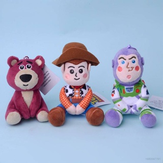 Lotso พวงกุญแจ จี้ตุ๊กตา Toy Story Buzz Lightyear Woody Lotso ของเล่นสําหรับเด็ก