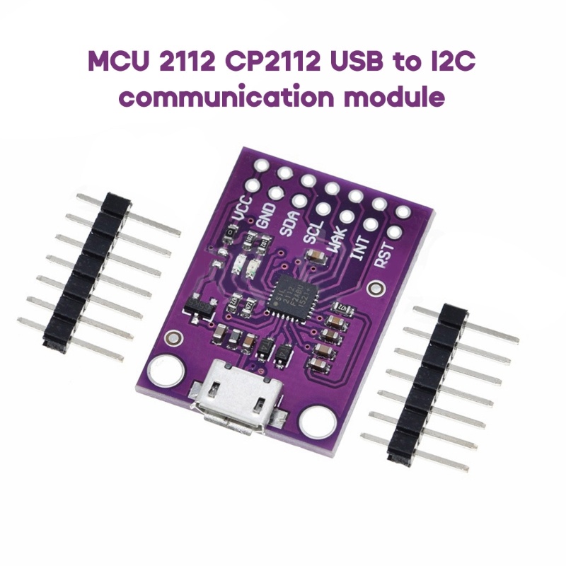 R* MCU-2112 CP2112 Debug Board USB to I2C โมดูลการสื่อสาร Eประเมิน Board