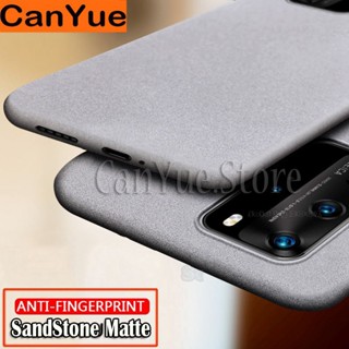 Huawei P40 Pro+ P30 Pro P20 Lite P 40 30 20 Pro Plus Lite Soft TPU Sand Matte Case Flexible Silicon Anti Finger Print Back Cover Sweat Resistant Phone Casing Anti-Fall Anti-Slip Shell