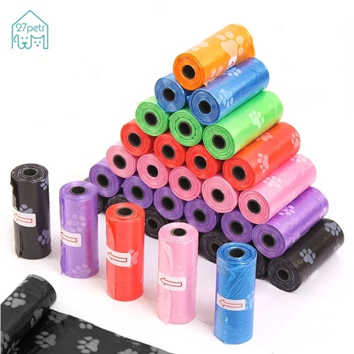 ถุงใส่อึสุนัข ขนาดเล็ก สําหรับทําความสะอาดสัตว์เลี้ยง