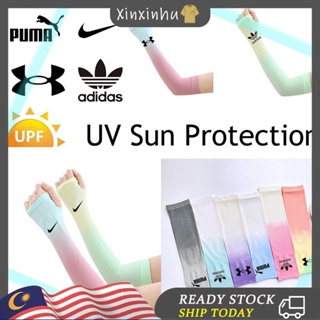 ปลอกแขนน้ําแข็ง【-5℃ปลอกแขนกันแดด ป้องกันรังสียูวี ไล่โทนสีรุ…