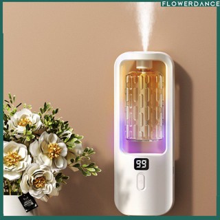 Aroma Diffuser น้ำหอมแบบชาร์จไฟได้ Essential Oil Diffuser บ้านห้องนั่งเล่นห้องนอนห้องน้ำ Fragrance Hotel Humidifier Creative Mute Nebulizing เครื่องหอม Flower