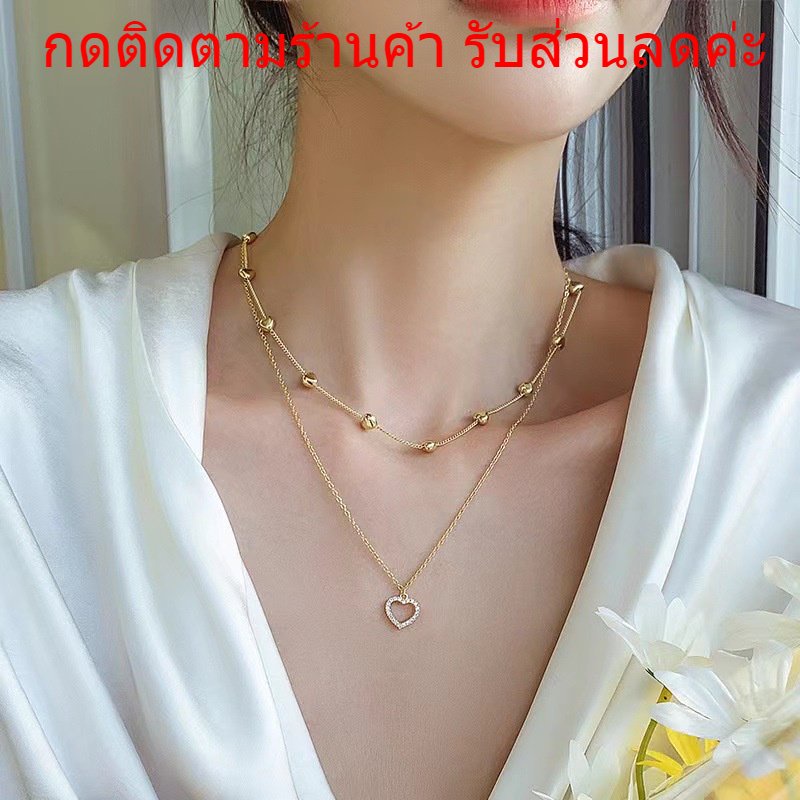 สร้อยคอแฟชั่น เครื่องประดับผู้หญิง สไตล์เกาหลี N107
