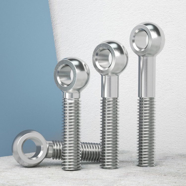อายโบลท์ EYE BOLT(1/2/3/4ชิ้น) สกรูห่วง สแตนเลส SUS304 M5 M6 M8