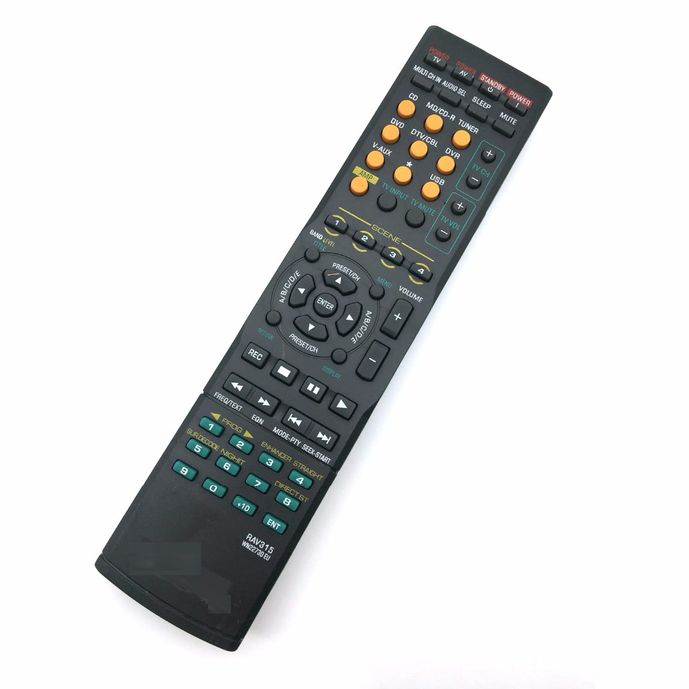 รีโมทคอนโทรลสากลสําหรับ YAMAHA RX-V550 RX-V750 RXV750 HTR-5750 DSP-AX450 AV เครื่องรับสัญญาณเสียง