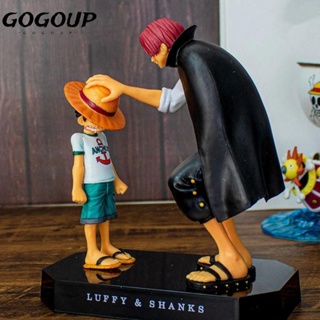Gogoup ฟิกเกอร์อนิเมะ One Piece Luffy พร็อพสําหรับตกแต่งบ้าน