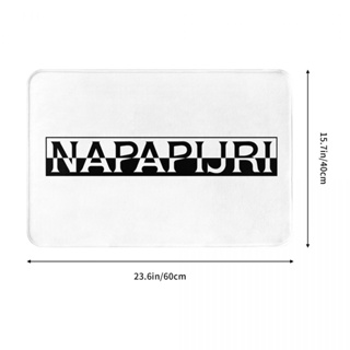 ใหม่ Napapijri (3) พรมเช็ดเท้า ผ้าสักหลาด กันลื่น ดูดซับน้ําได้ดี แห้งเร็ว 16x24 นิ้ว สําหรับห้องน้ํา ห้องนั่งเล่น โซฟา ห้องนอน พร้อมส่ง