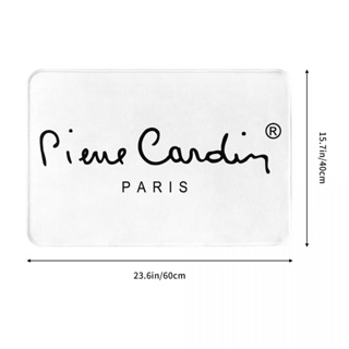 ใหม่ Pierre Cardin (2) พรมเช็ดเท้า ผ้าสักหลาด กันลื่น ดูดซับน้ําได้ดี แห้งเร็ว สําหรับห้องน้ํา ห้องนั่งเล่น โซฟา ห้องนอน 16x24 นิ้ว พร้อมส่ง